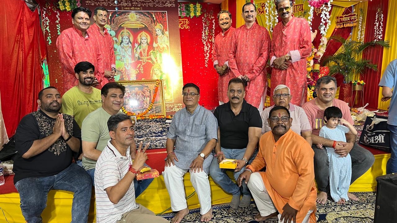 स्पेस पार्क में गूंजा सुंदरकांड, भक्तिमय हुआ वातावरण